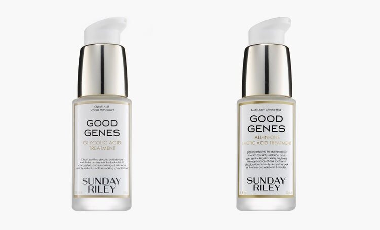 Good Genes Glycolic Acid Treatment, Sunday Riley, 4655 р; Good Genes Lactic Acid Treatment, Sunday Riley, $85