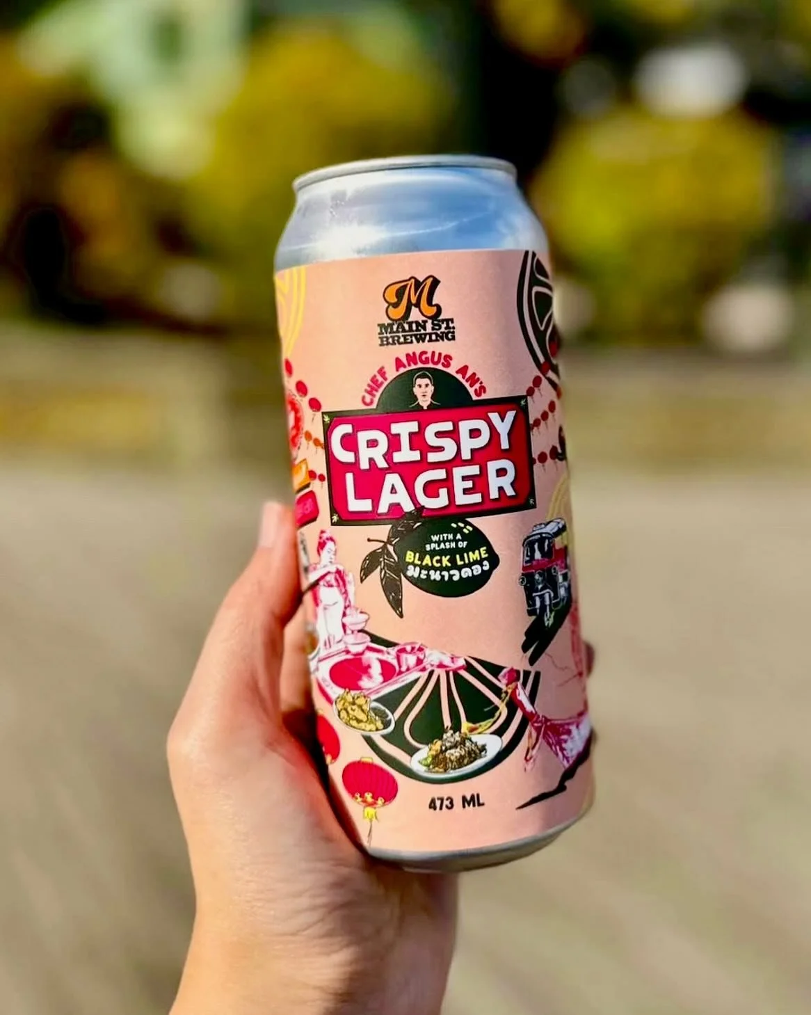 SO CRISPY

Get your hands on this CRISPY BLACK LIME LAGER collab with @chefangusan !

This crispy boi was crafted to complement Thai flavours with juicy notes of black lime and a crisp finish of toasted fennel that cuts through spice and lifts every 