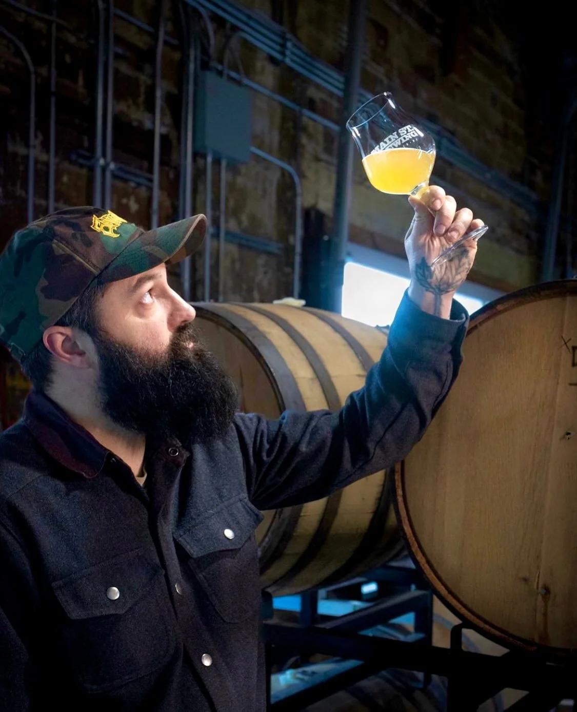 ROLL OUT THE BARRELS

With the occasion of Barrel-Aged Beer Day upon us once again, a shout-out to our Head Brewer Azlan @likethelion Graves, who distils his love for barrel-aged, wild-fermented ales into our GARAGE SERIES.

&ldquo;[Barrel-aged beers