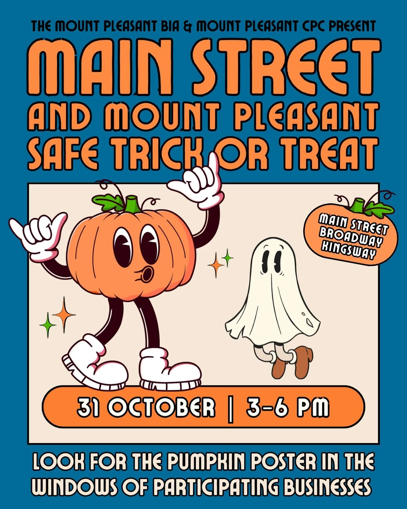 TREATS &mdash; NO TRICKS!!

We&rsquo;re thrilled to be participating once again in the @mountpleasantbia and Main Street Safe Trick or Treat event tomorrow along with our sister spots @elcaminos and @thecascaderoom !

Swing on by our spots with your 