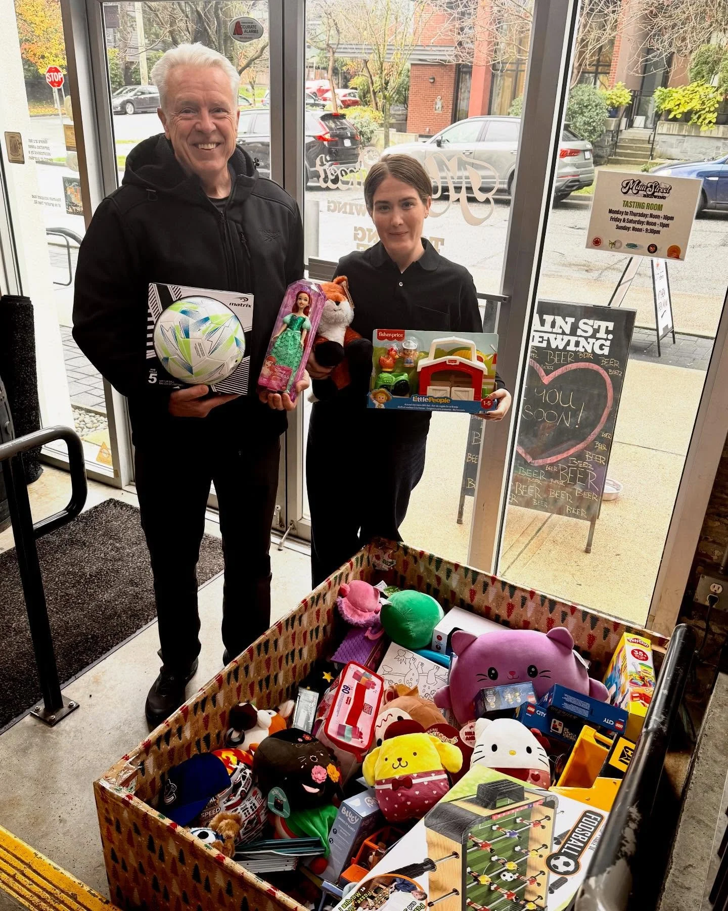 DON&rsquo;T TOY WITH US

Actually, go ahead. Toy away. Come on down and show the true giving spirit of the season by participating in our SIXTH ANNUAL MIRACLE ON MAIN STREET Toy Drive to support the @dewcvancouver !

Be a good elf like our pal @wmdri