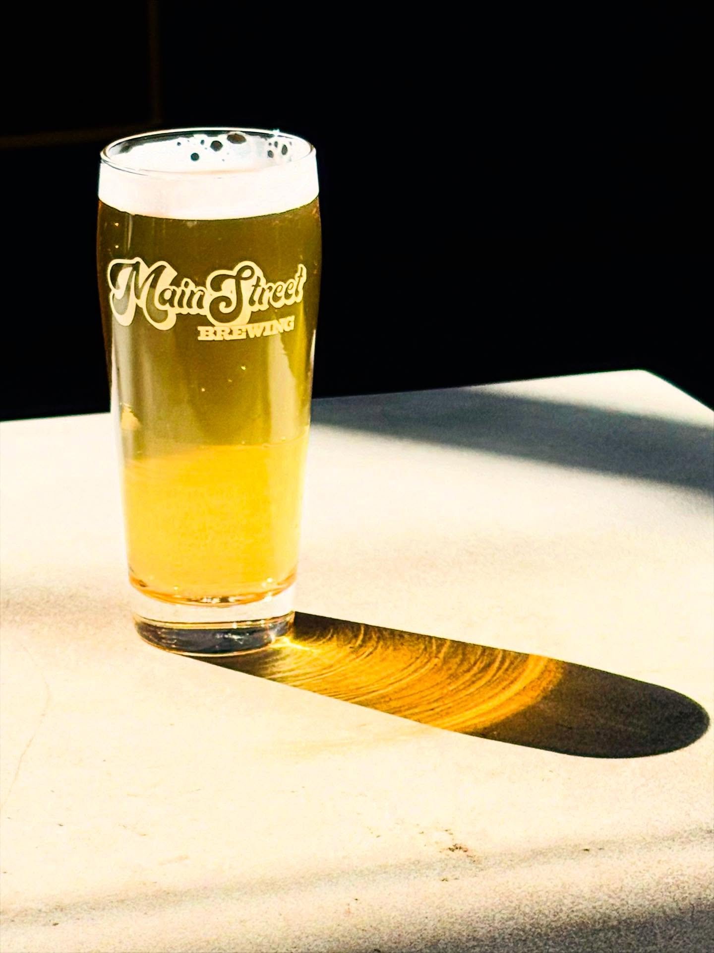 GOLDEN HOUR

Sometimes the light hits just right. A Krush Crisp Lager sure Czechs all the boxes too.

Happy Hour on tap down on Main St. 2-6 PM Tuesdays through Sundays and ALL DAY ALL NIGHT every Monday starting at noon.

Check out our stories for t