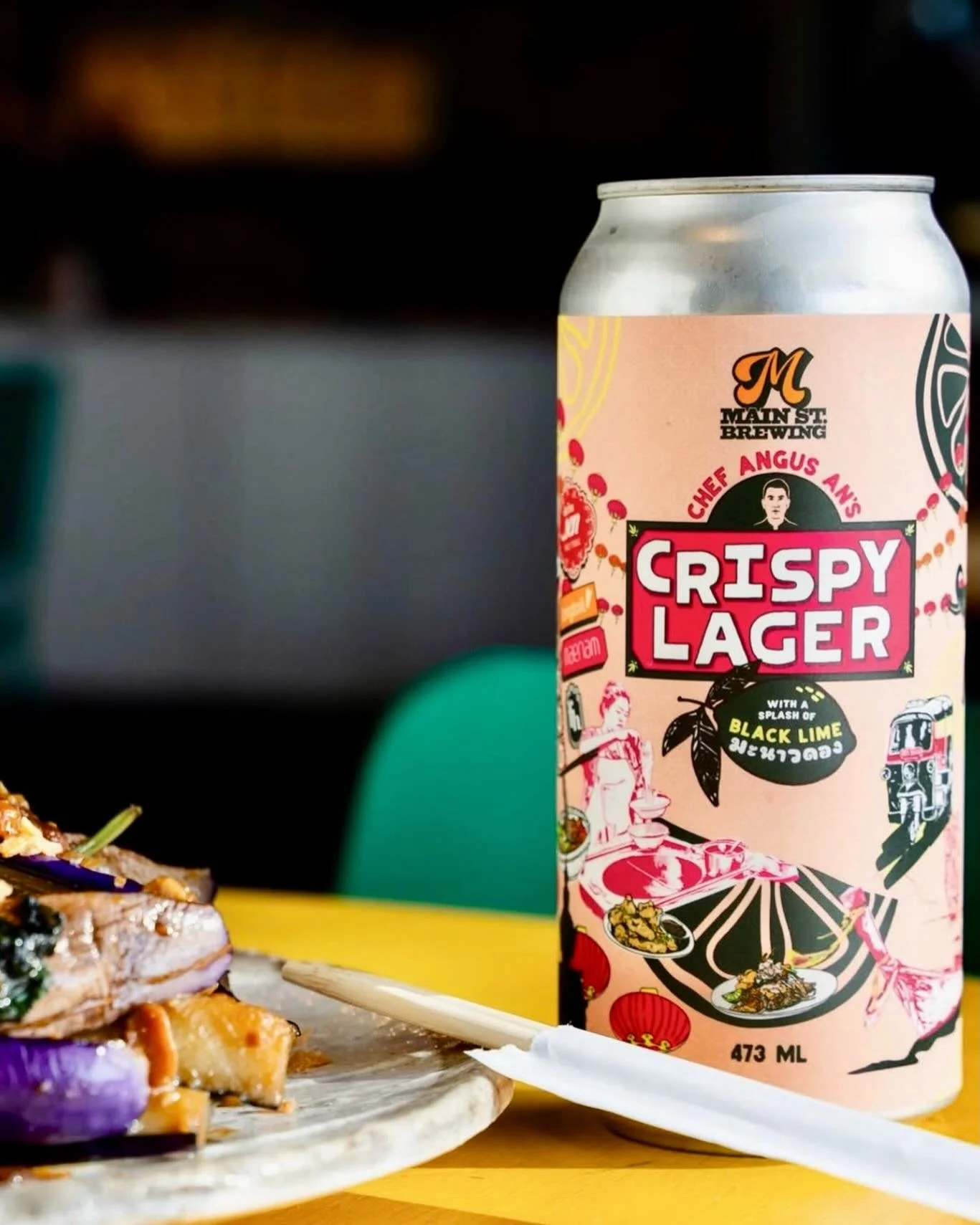 A PERFECT PAIR

Signature southeast Asian fare @longtailkitchen and our CRISPY BLACK LIME LAGER collab with @chefangusan !

This crispy boi was crafted to complement Thai flavours with juicy notes of black lime and a crisp finish of toasted fennel th