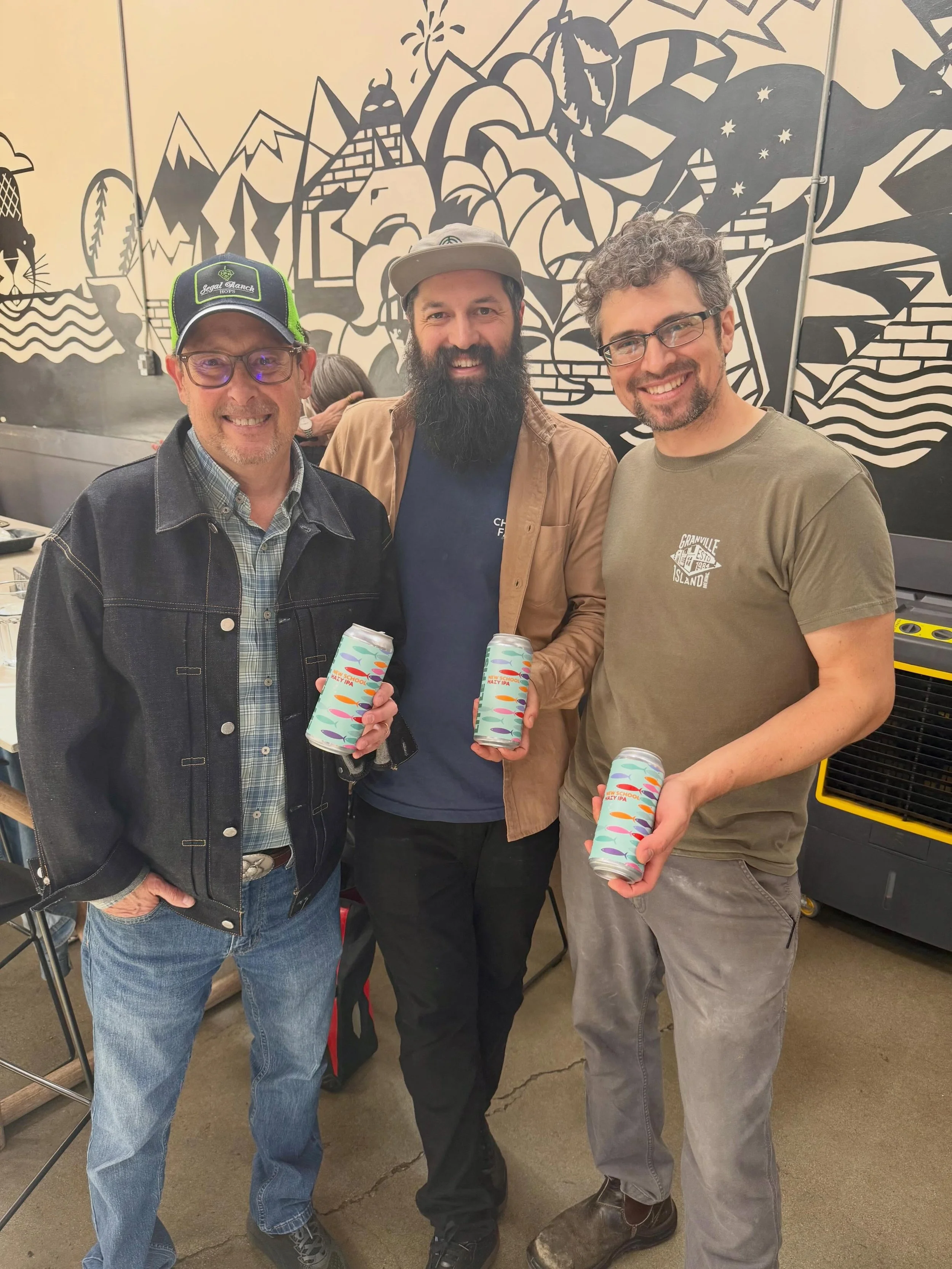 LITTLE FISH, BIG POND

Big love to John Segal of California&rsquo;s @segalhopranch for swinging by yesterday to hold court and talk the holy trinity of hops, malt and yeast with some of our city&rsquo;s best brewers, including our current Head Brewer