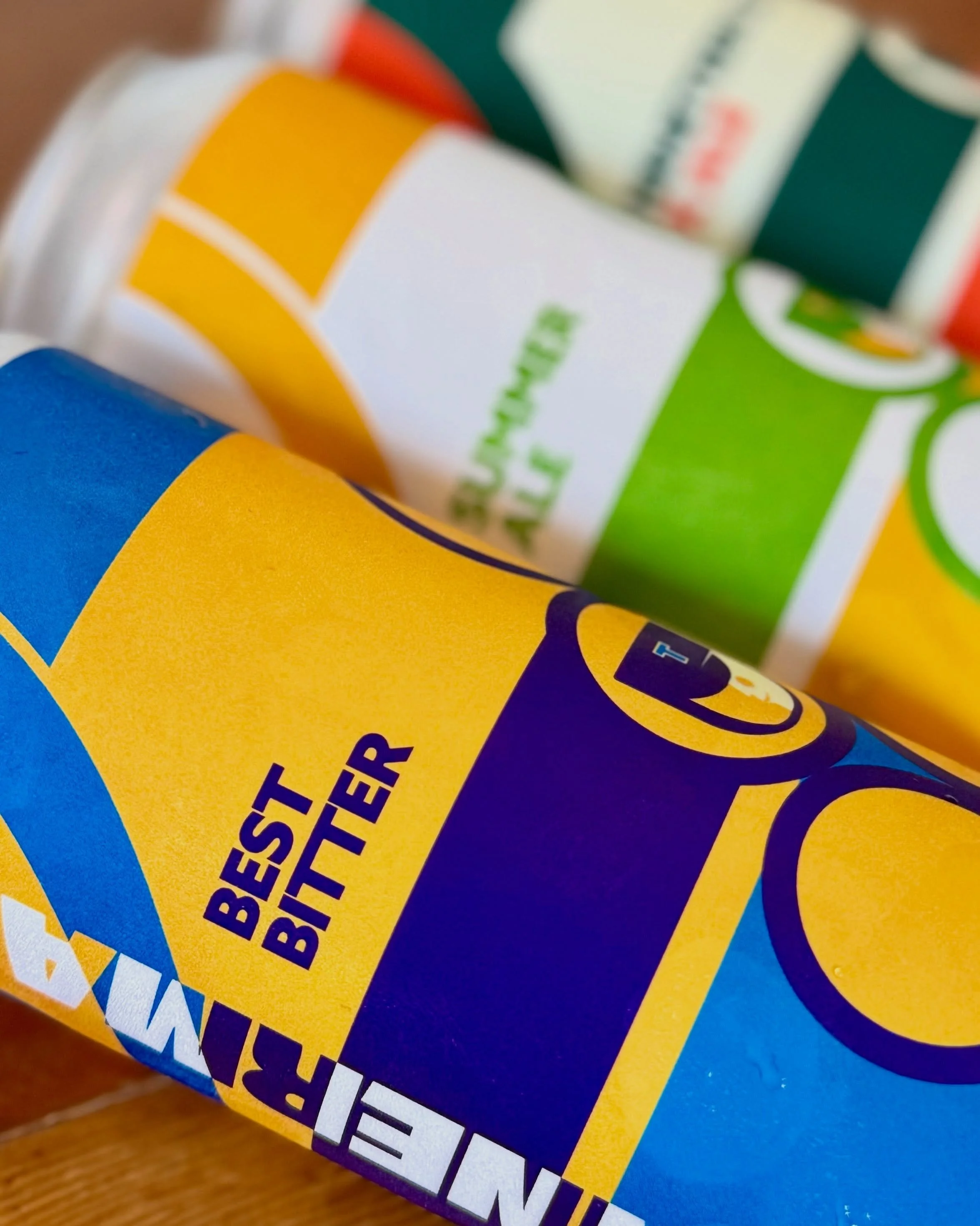 CASK ALE HAT TRICK

We&rsquo;ve currently got a trio of tasty CASK ALES available fresh &rsquo;n&rsquo; frosty from our hand-pull beer engines or to go in single 473-mL cans and four packs:

𝗧𝗨𝗡𝗡𝗘𝗥𝗠𝗔𝗡&rsquo;𝗦 𝗦𝗨𝗠𝗠𝗘𝗥 𝗔𝗟𝗘 (𝟰%)
𝗕𝗹?