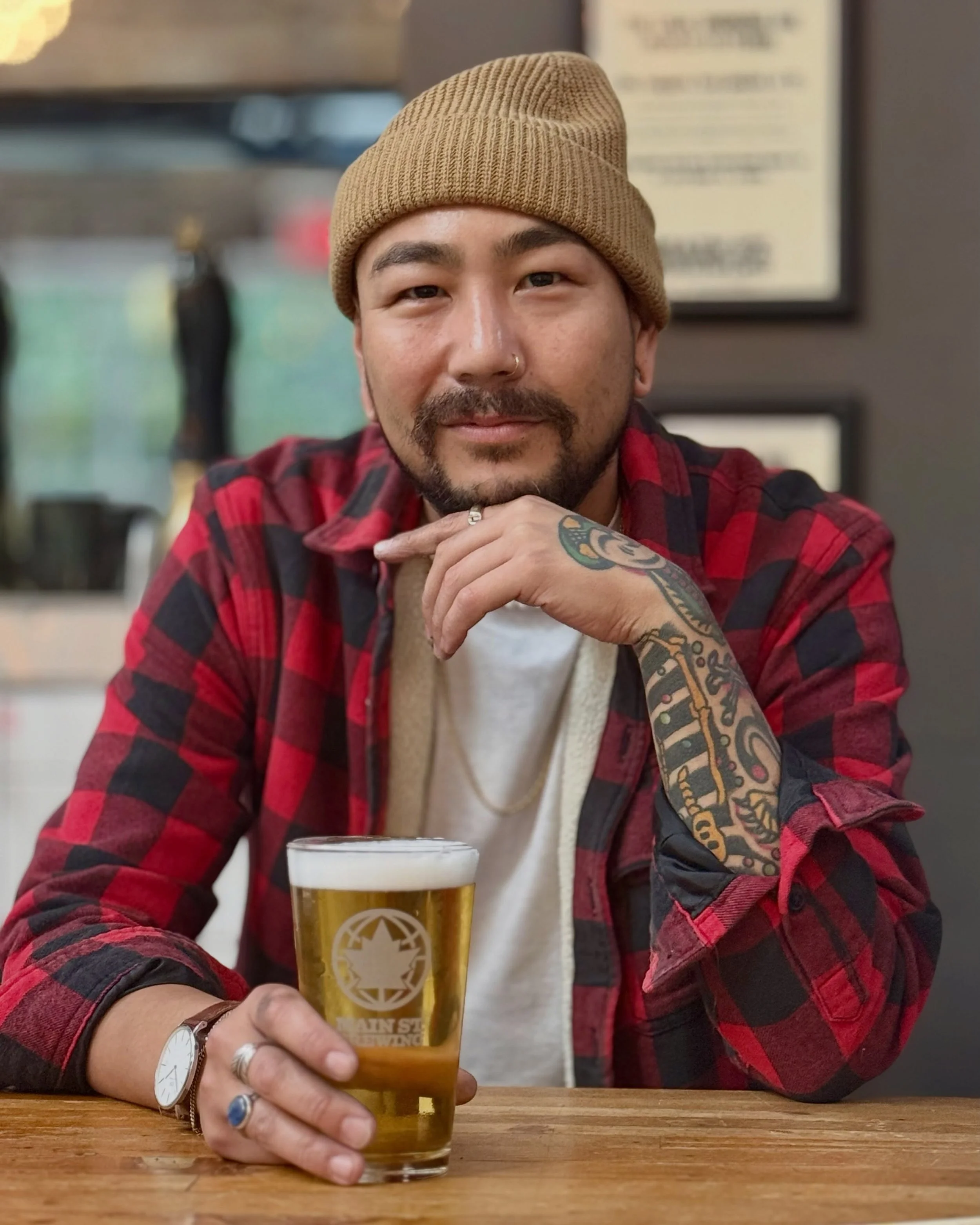 HOPPY CANADIAN BEER DAY

Whether you&rsquo;re a Beauty or a Hoser, today&rsquo;s a day to salute the Brew North Strong and Free, keep those elbows up and support local &mdash; just like our fine fella Lucas here, who&rsquo;s sporting his Canadian att