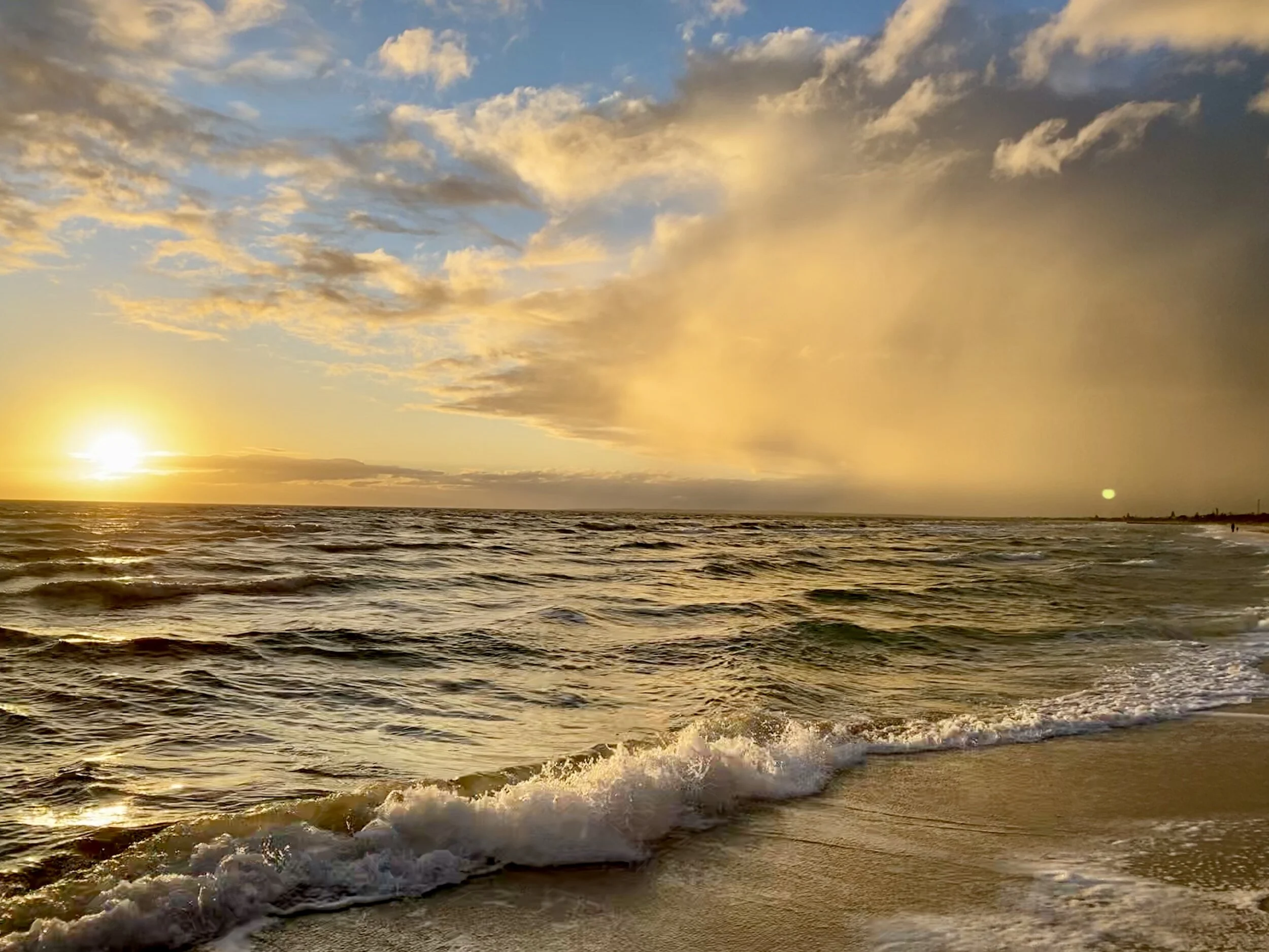 Clearing storm.   Photo by Tegan Scott