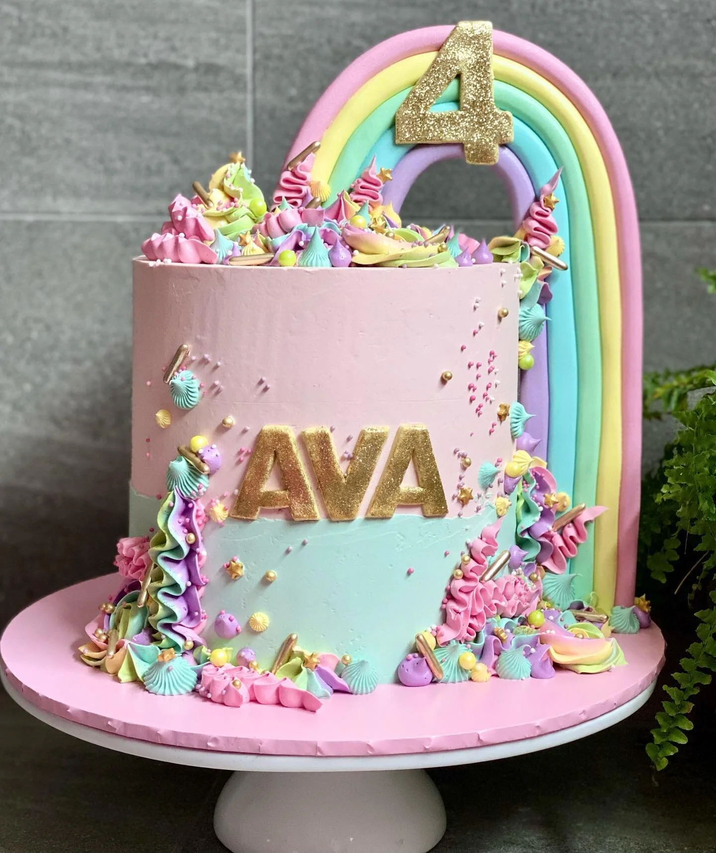 &bull; AVA 4 &bull; 
// The brief was RAINBOW and I think we nailed it! 🌈🥰
// Buttercream coloured with @colour.mill 
// Sprinkles and Gold Rods from @picnartsugar 😍😍
NEED SPRINKLES? Check out their stuff!! Amazing selection! And make sure to use our discount code @CAKEFORDAYS15% at checkout!

#rainbowcake #rainbow #caketrends #rainbowtopper #buttercreamcake #buttercream #rainbowbuttercream #cakefordays #melbournecakes #cakesofmelbourne #birthdaycake #cake #cakephotography #cakeoflife #cakegram #cakedecoration #cakedecorator #cakeboss #cakecakecake #cakeporn #cakeoftheday #cakelover #cakelove #cakedesigner #cakesofinstgram #cakestagram #cakedecorating #cakes