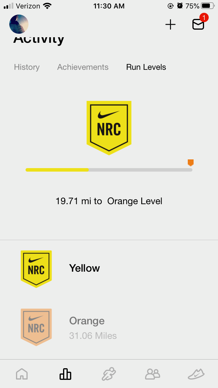 nike run club number of users