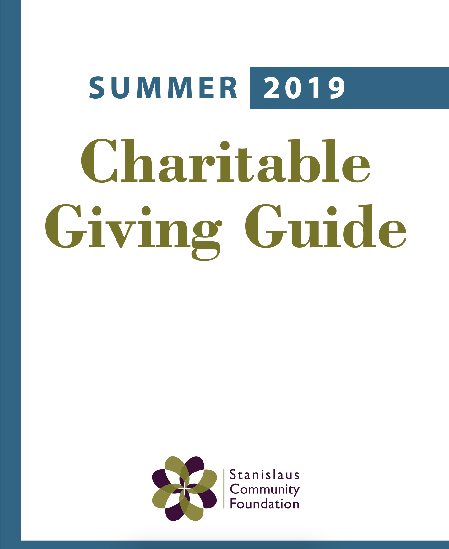 SUMMER 2019 Charitable Giving Guide