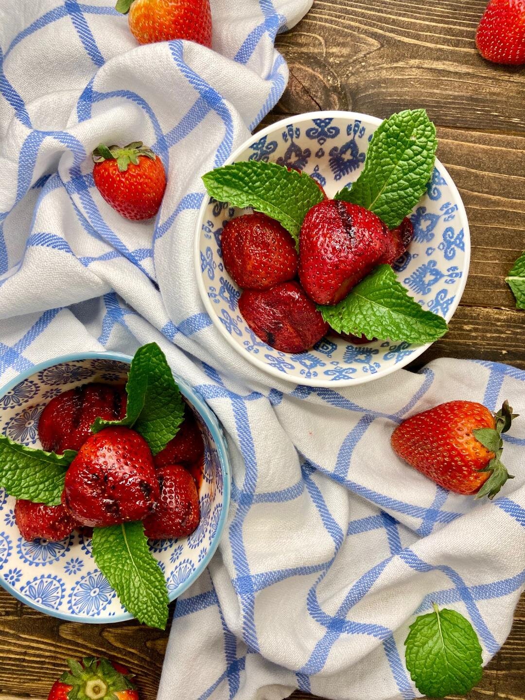Grilled Strawberries