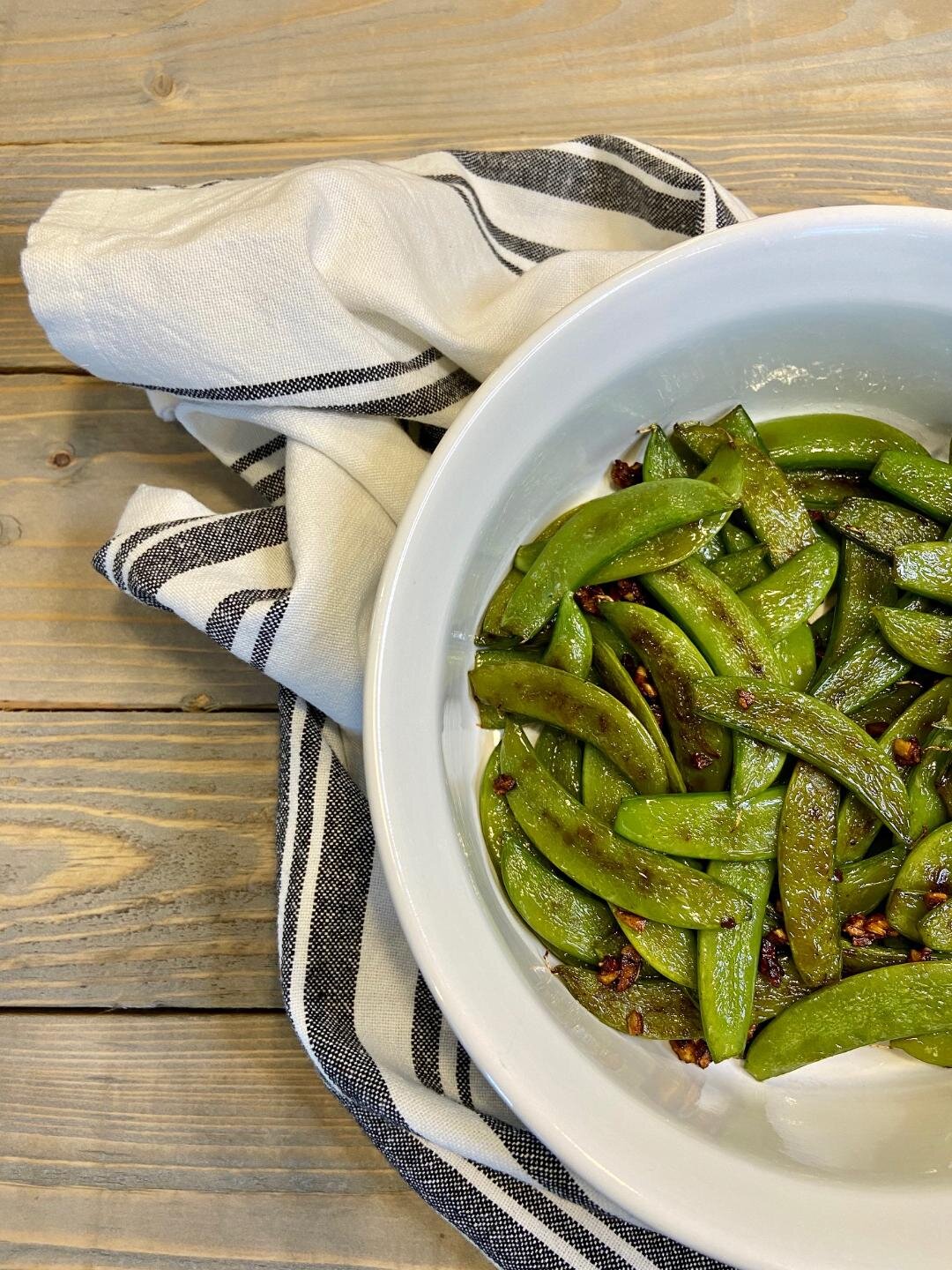  Sautéed Snap Peas
