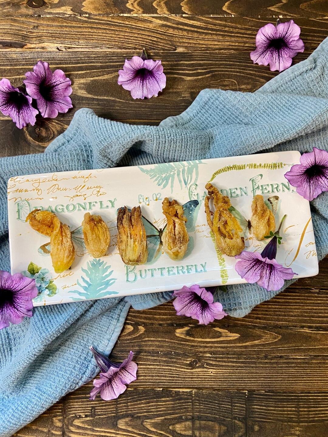 Fried Zucchini Blossoms
