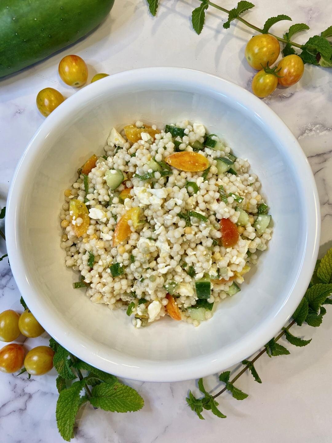 Couscous Salad with Lemon and Mint