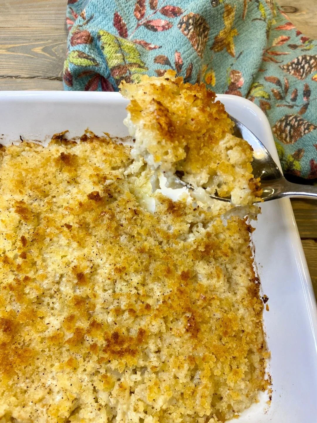 Mashed Cauliflower Au Gratin — The Truffled Life
