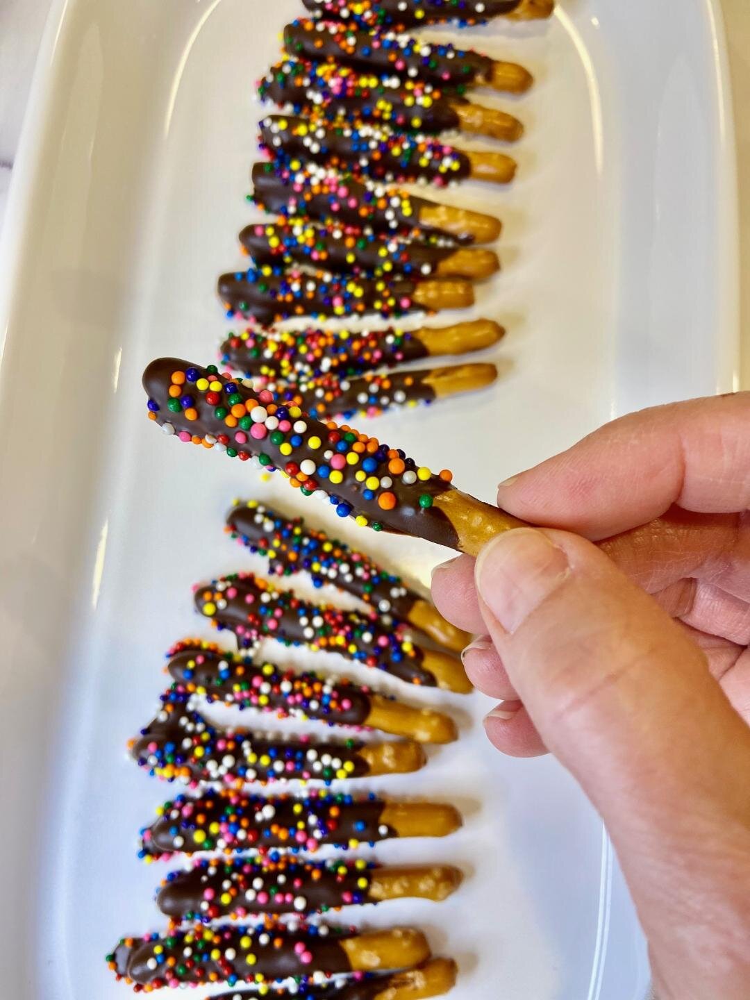 GlutenFree Chocolate Covered Pretzel Sticks — The Truffled Life