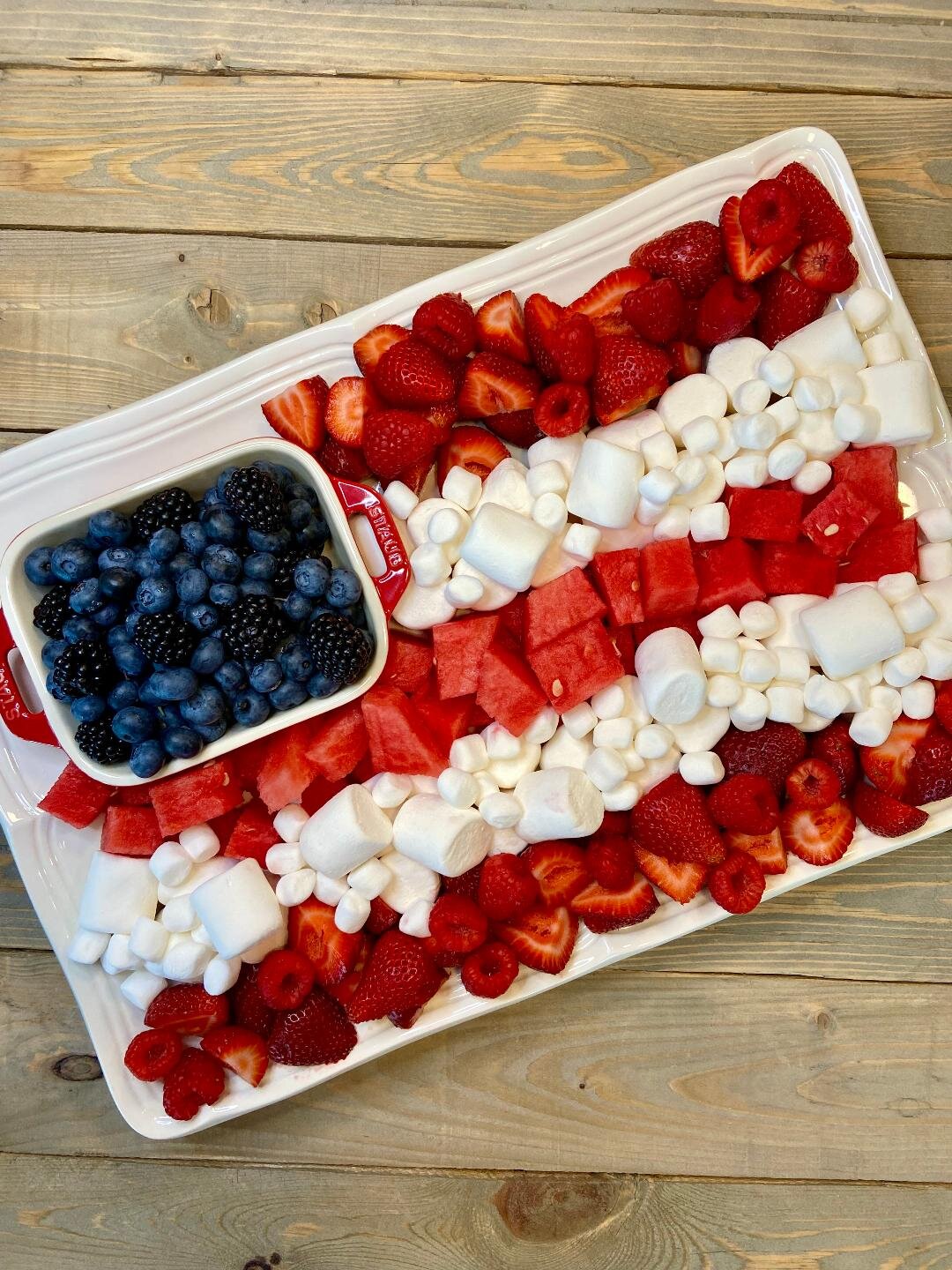 4th of July Fruit Platter — The Truffled Life