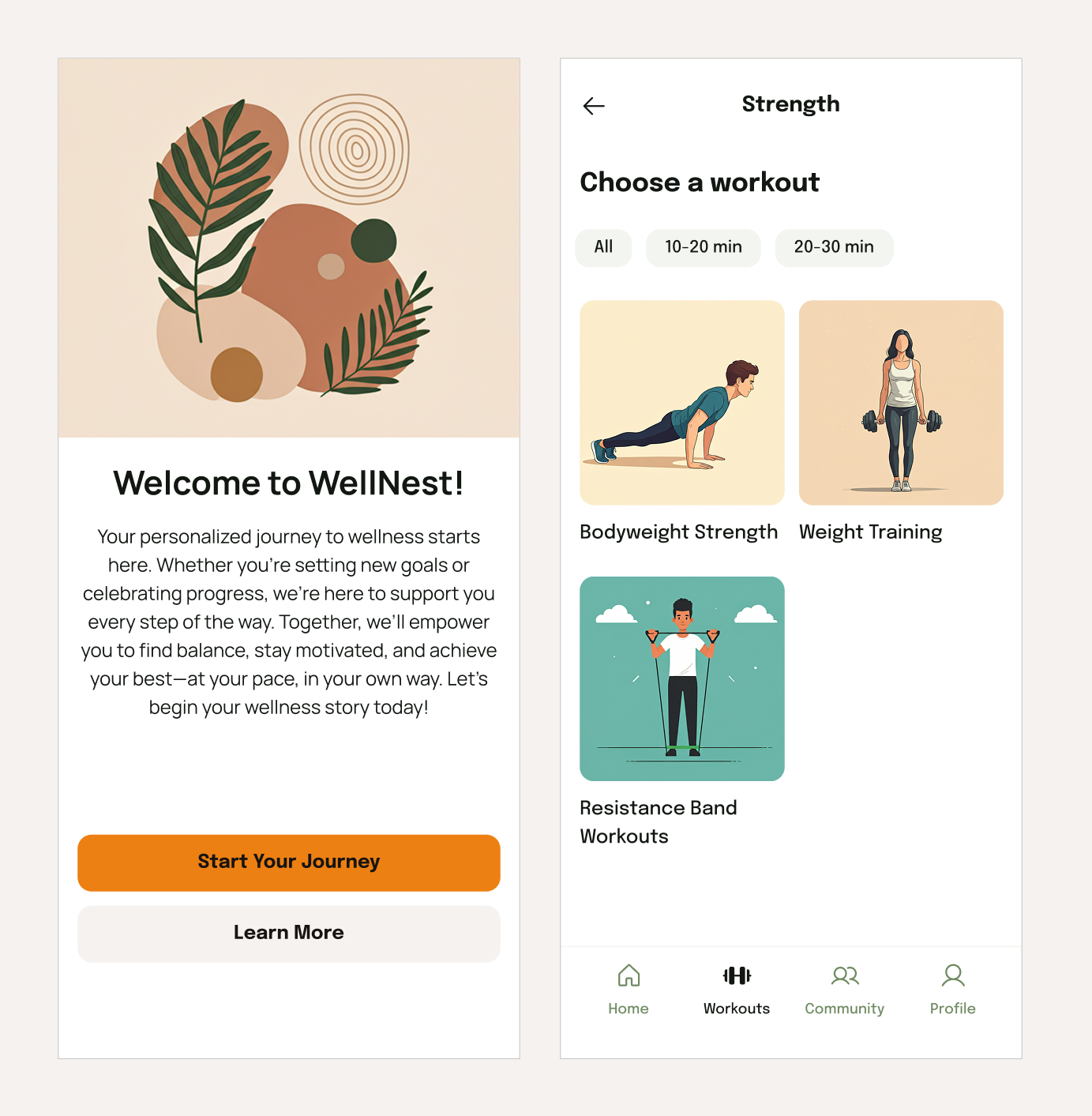 WellNest: AI-Powered Fitness Experience