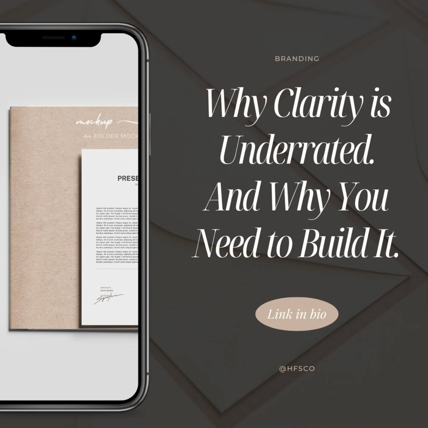 Clarity is quiet. 🤫🤫🤫
It doesn&rsquo;t shout, trend, or try to impress &mdash; but it changes everything.
When your brand is clear, decisions get easier.
Your messaging lands.
Your website works harder.
And you stop constantly second-guessing your