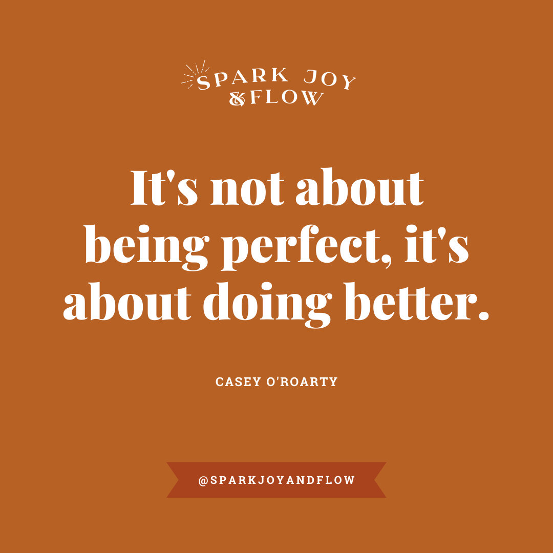 &ldquo;Do your best until you know better - then do better&rdquo; is one of my favorite quotes from Maya Angelou. It&rsquo;s so easy to get into the perfectionism trap and not start for various reasons, when any progress is better than stagnancy. ⠀⠀⠀