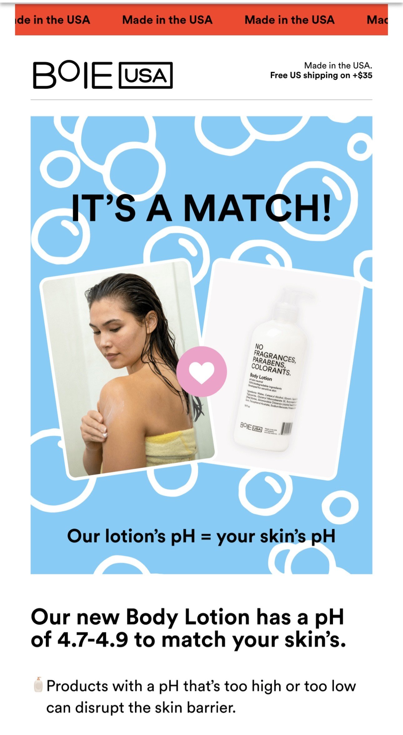 Email Marketing for Sustainable Personal Care