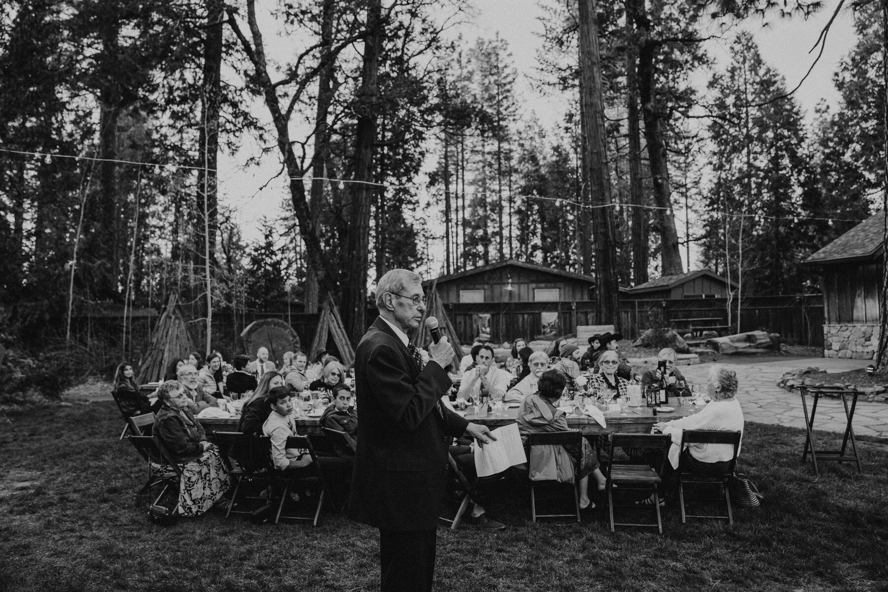 the reception site the evergreen lodge