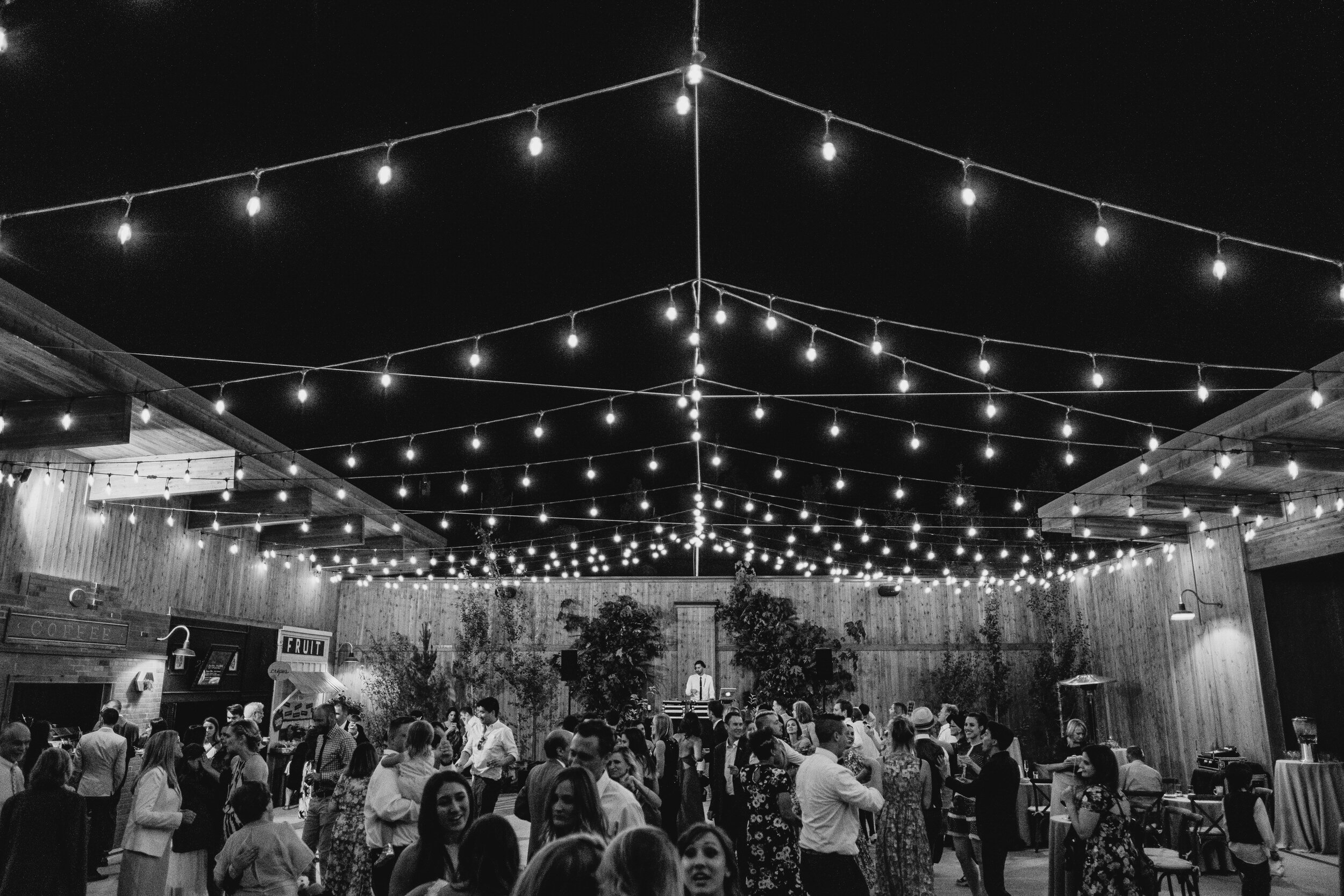 the reception at Ryan Lewis wedding 