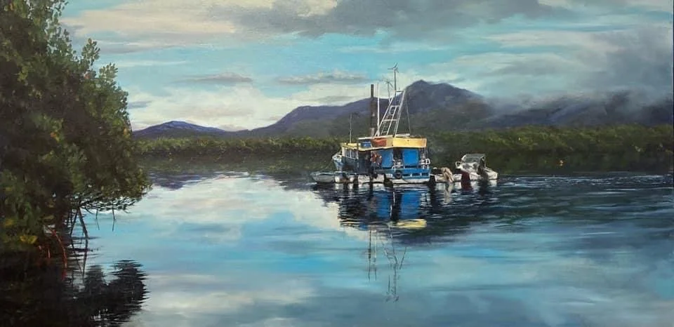 SOLD | Victor Creek, Seaforth | 1020 x 500 | Oil on Canvas