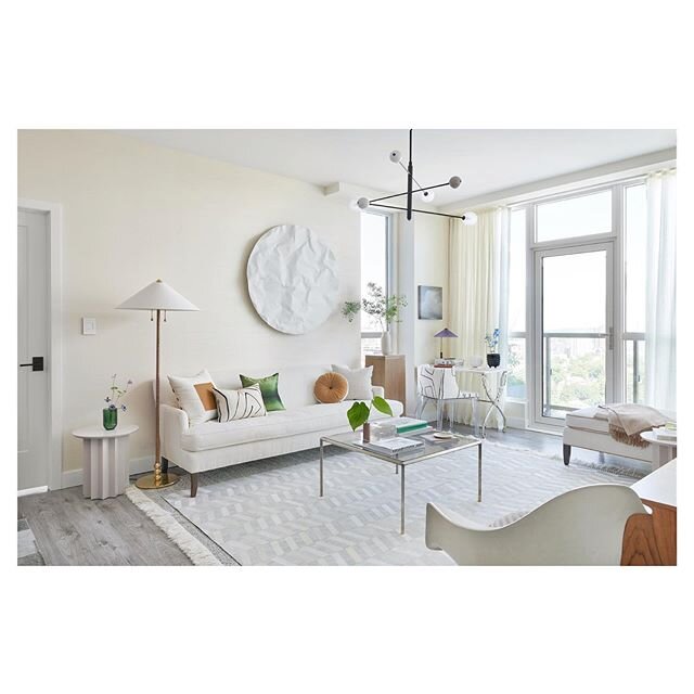 @oneroomchallenge Spring 2020 Reveal Day is finally here! We have all been working so hard to tackle our spaces, sharing laughters and disasters, and now we get to enjoy our beautifully transformed rooms.

This open concept living room + kitchen was 