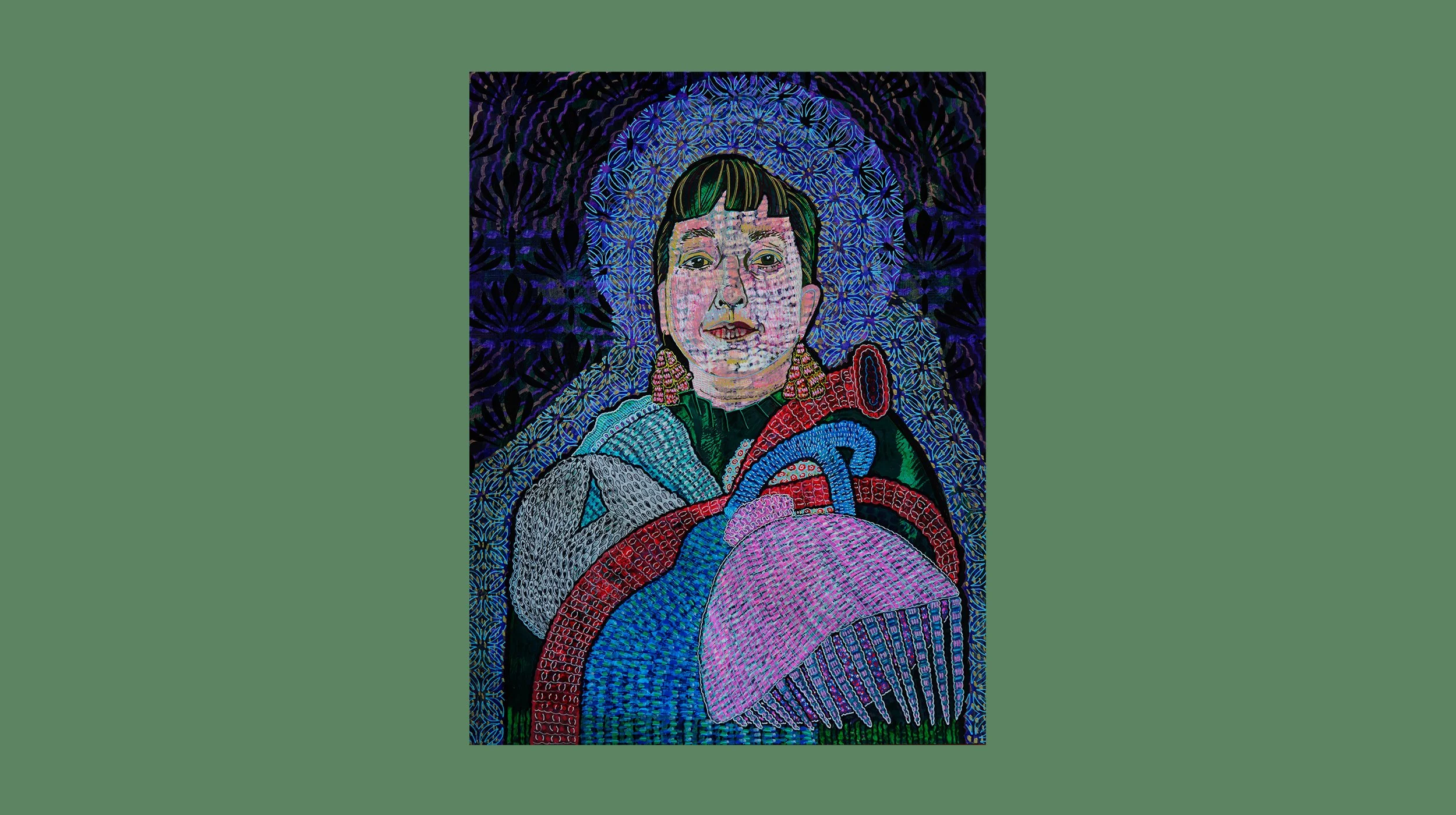Self Portrait with Protective Aura