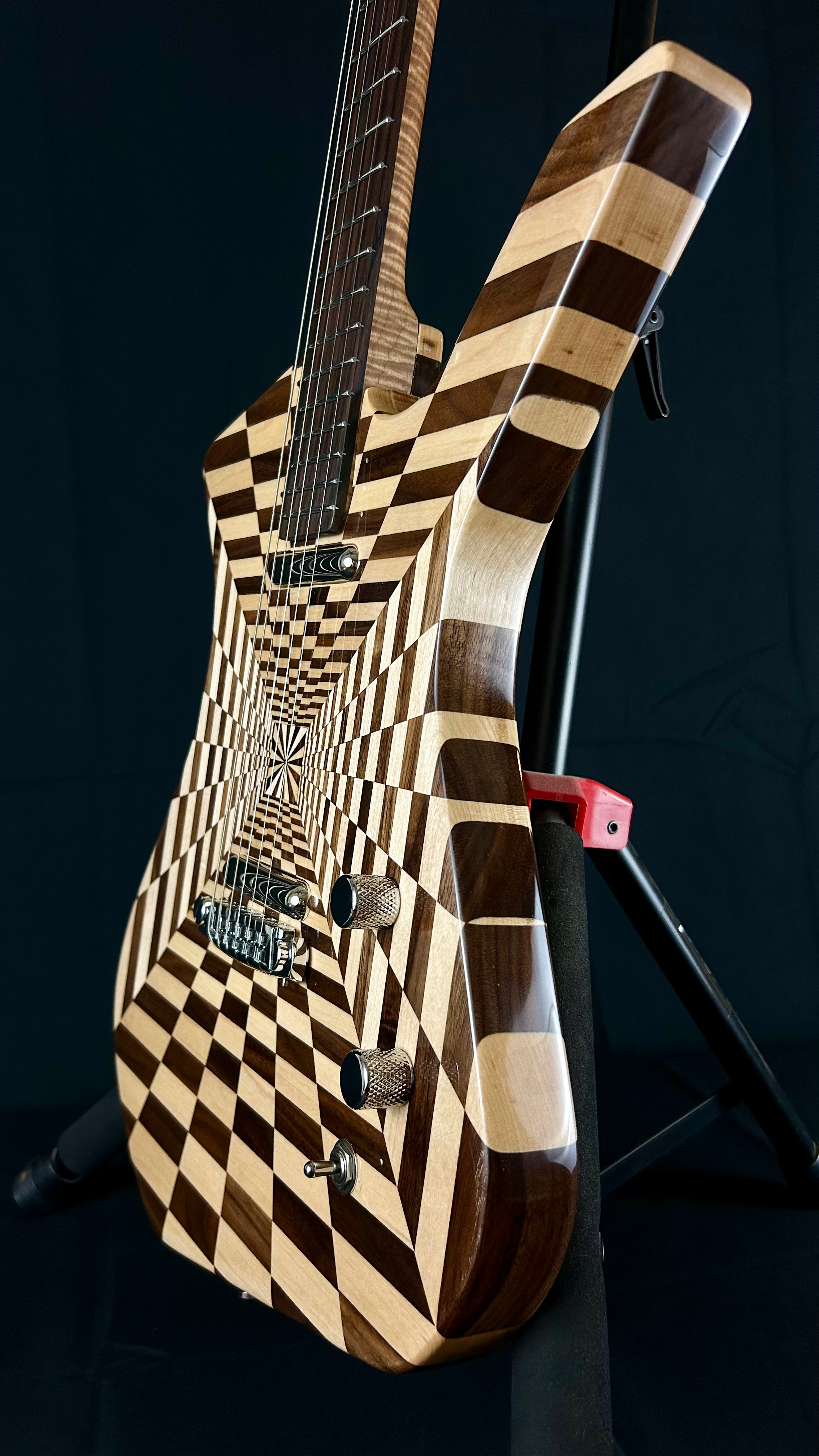 Hall 3D- Maple and Walnut