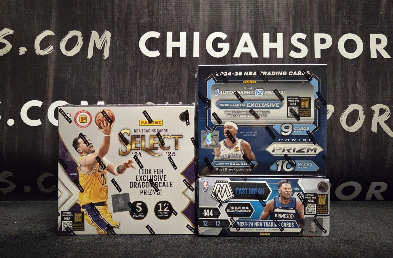 #281T 1-Random Team - 3-Box Multiyear NBA Mixer (Wemby/Castle)