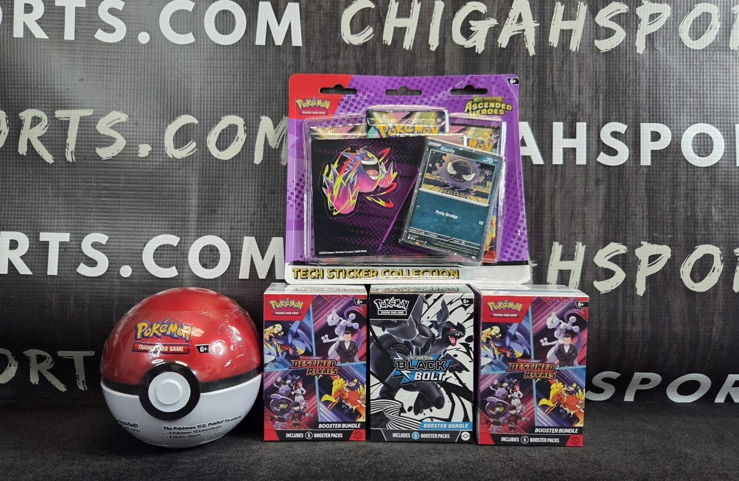 #132T Random-Element 5-Box Pokemon Booster Bundle Mixer