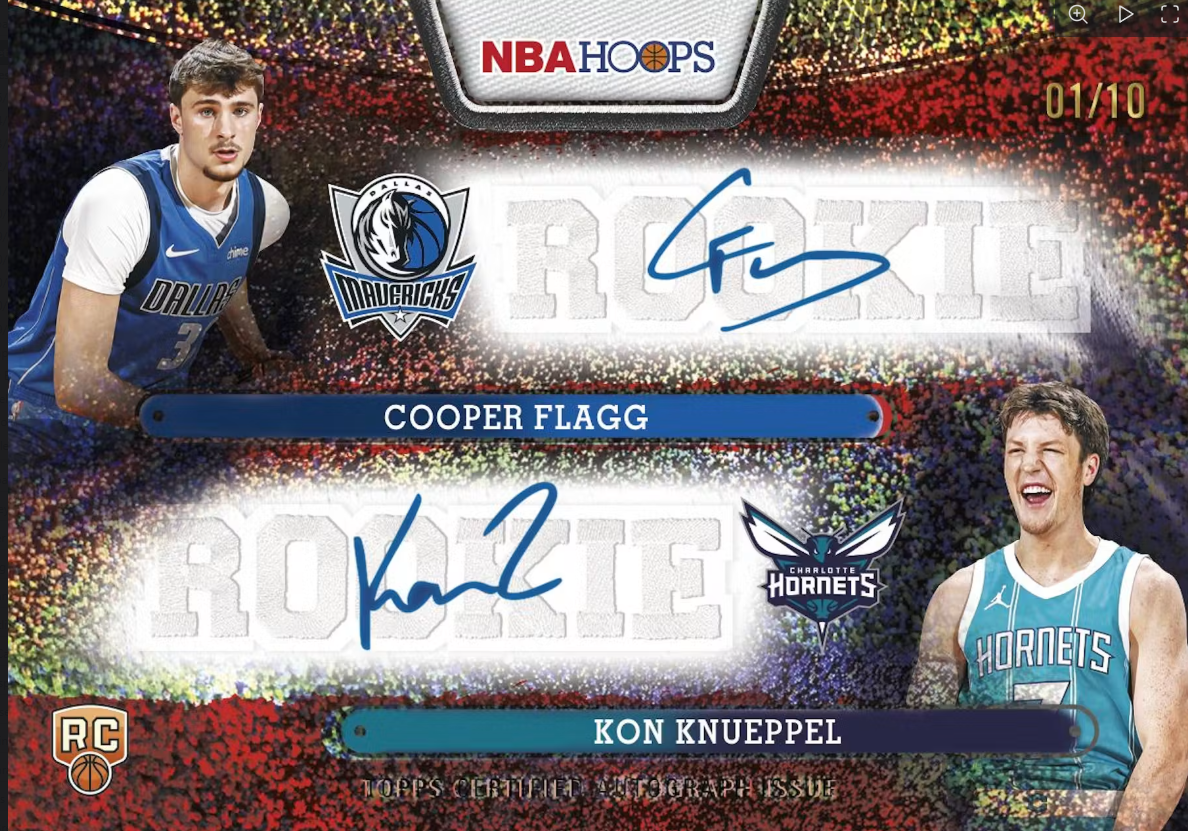 #884T PYT - 1-Box Hoops Hobby 2025-26 NBA