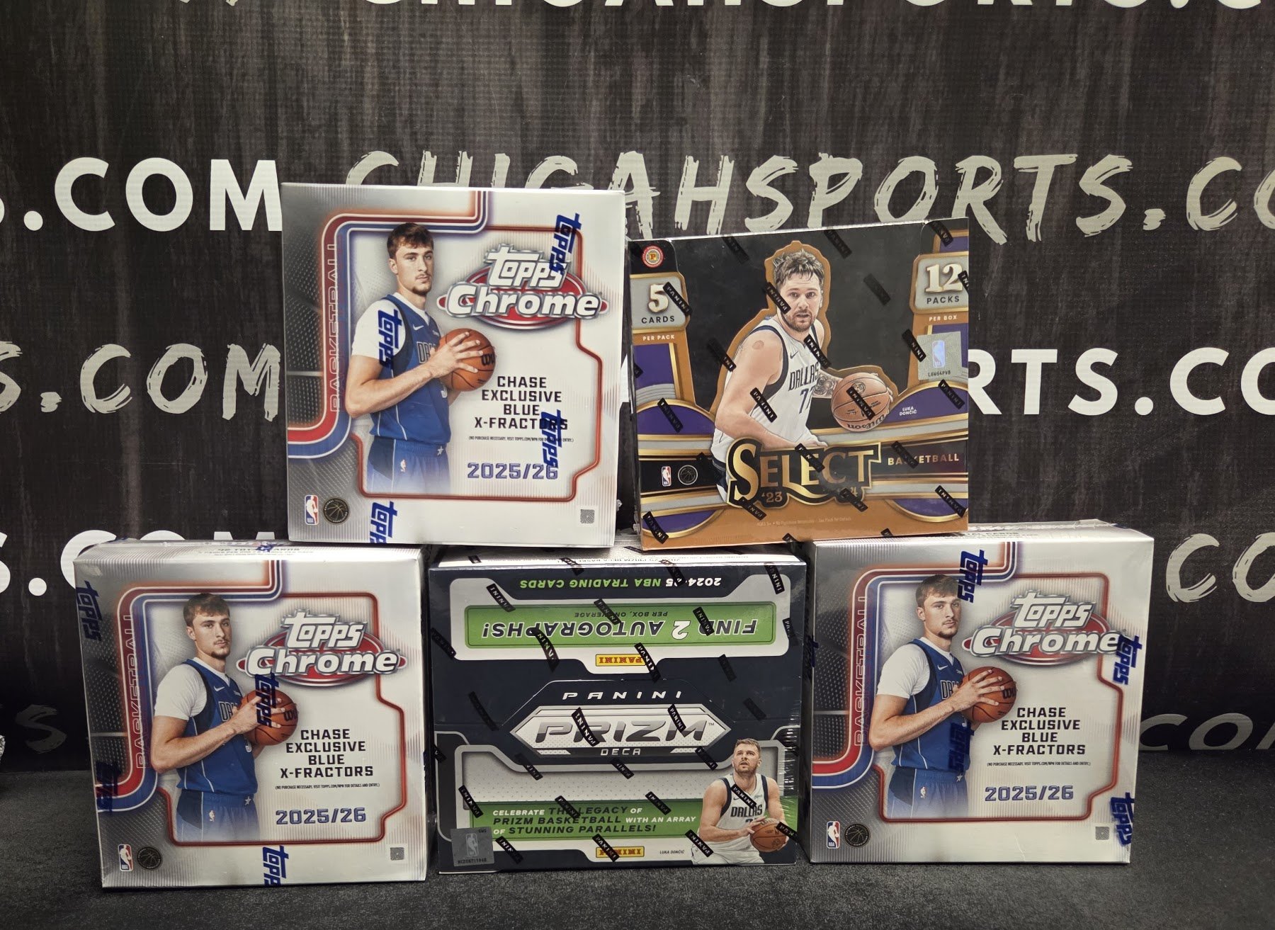 #234G 1-Random Team - 5-Box Multiyear NBA Mixer