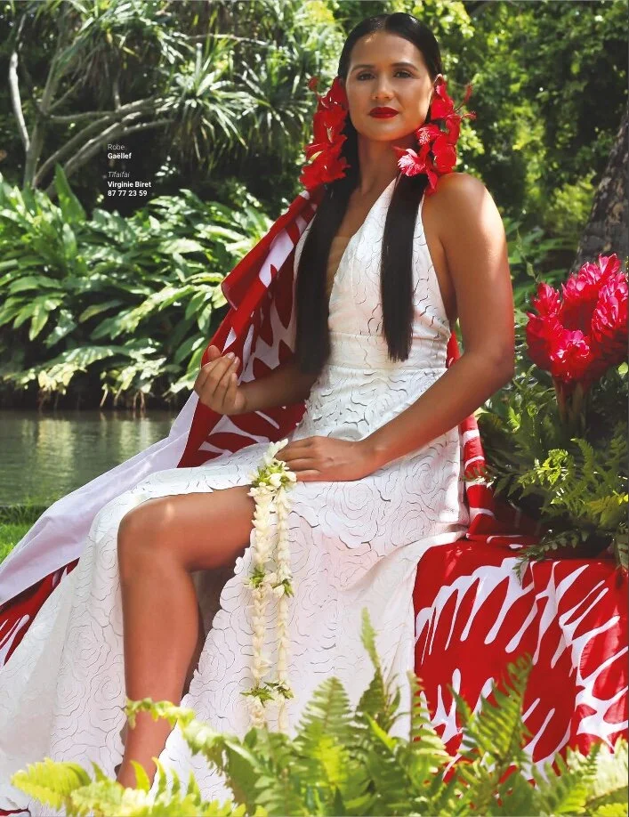 Mars le mois du mariage à Tahiti : Parution presse Hine Magazine