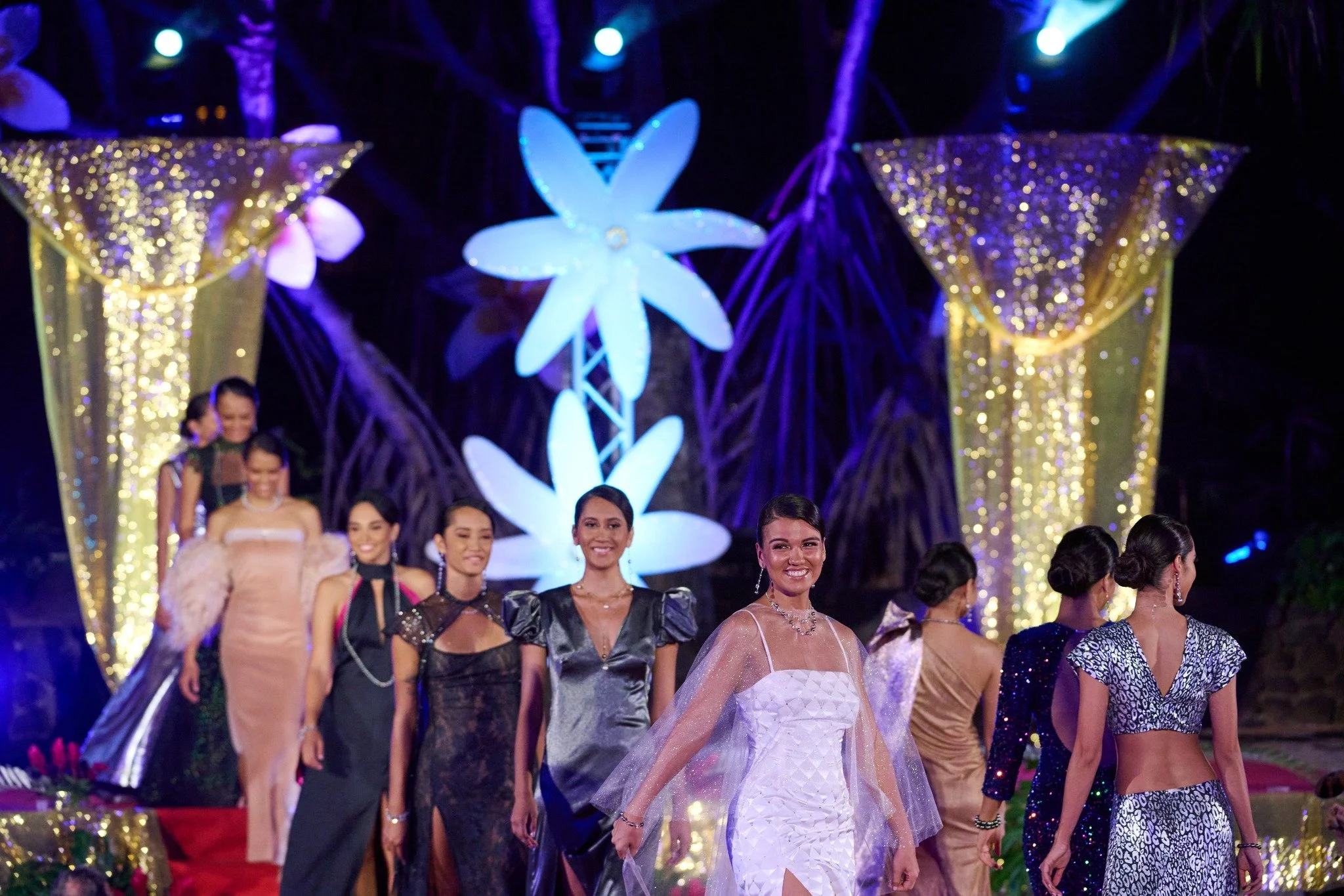 Les créations Gaëlle F pour le défilé sur le Thème MET GALA au Gala MISS TAHITI 2023