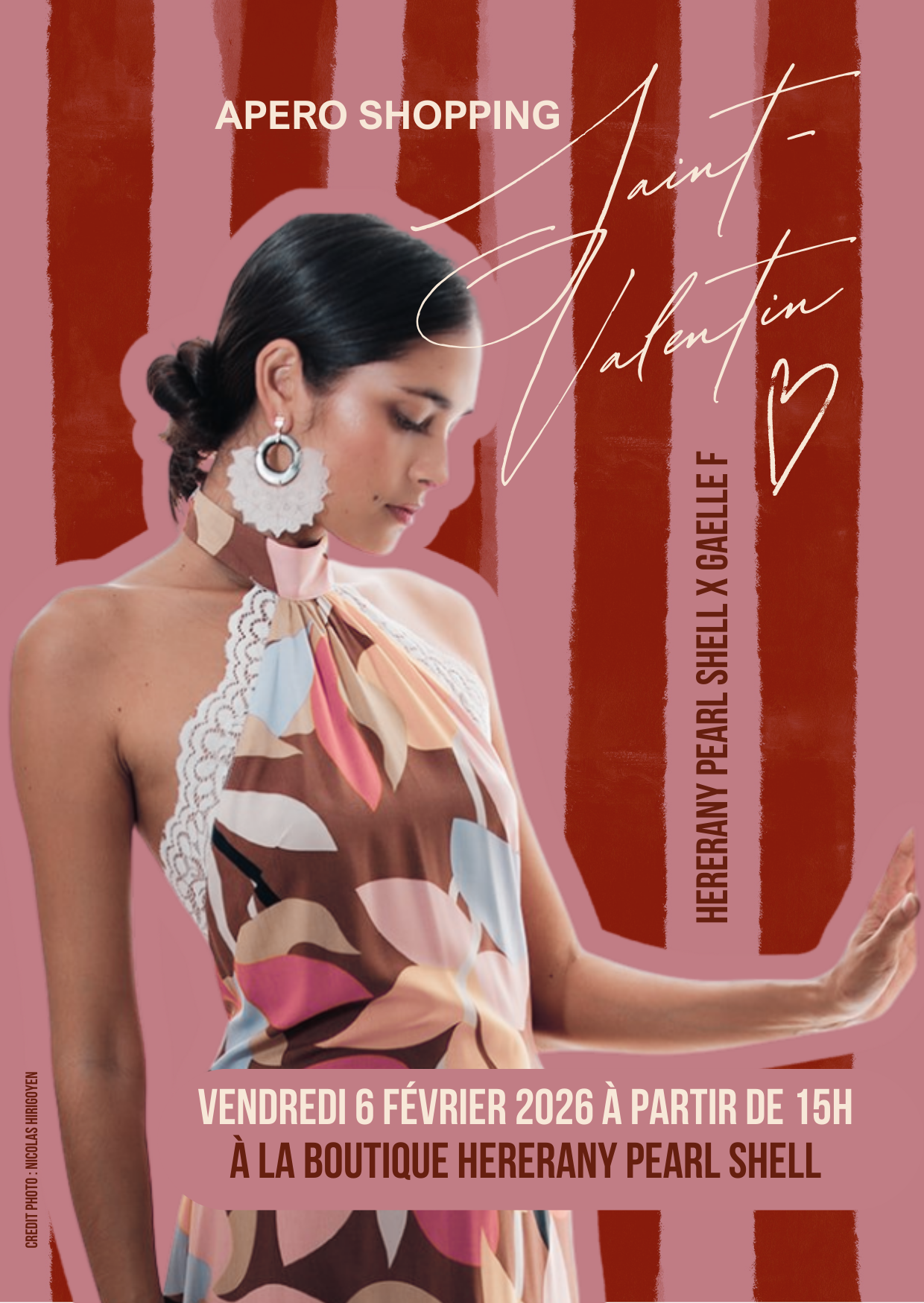 Apéro Shopping Saint-Valentin : rendez-vous chez Hererany Pearl Shell le 6 février