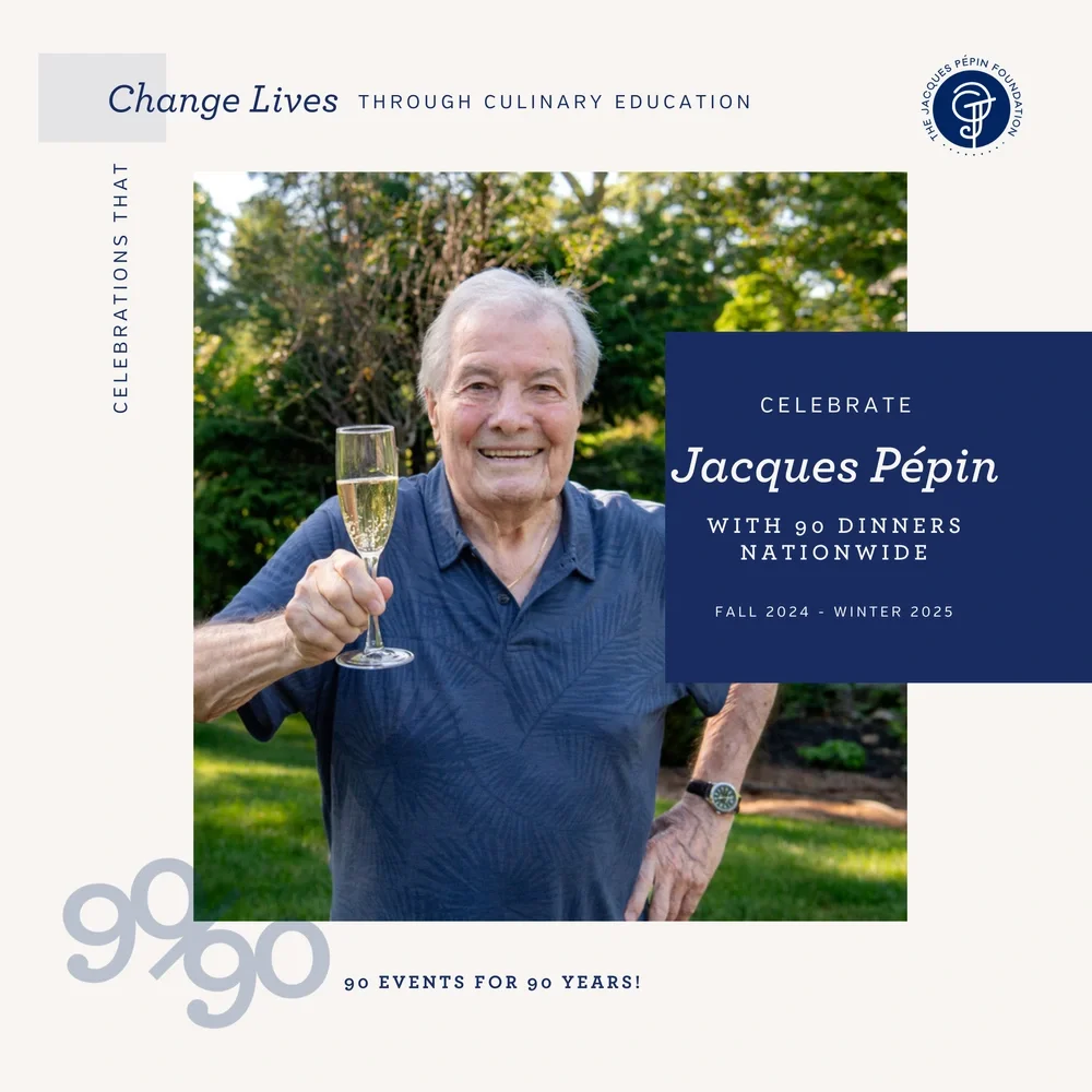 Jacques Pépin 90/90 Harvest Celebration