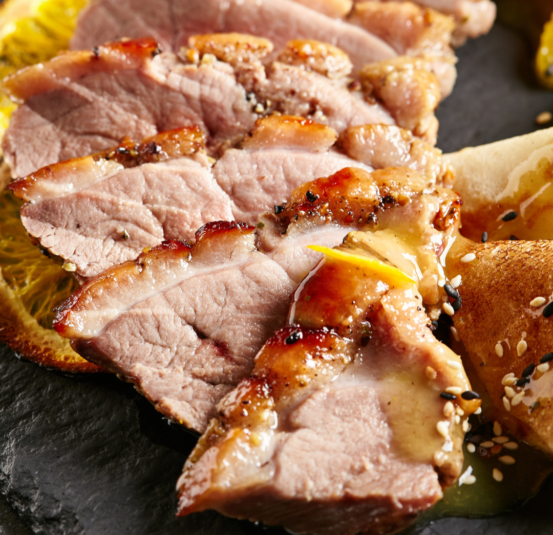 Crisp Roast Duck with Orange &amp; Lavender Glaze