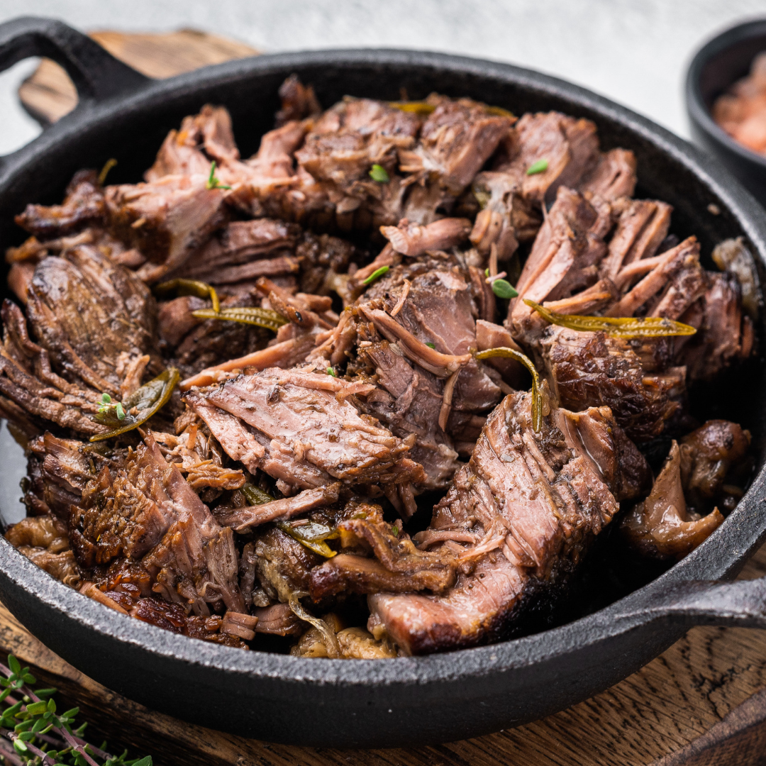 Duck Confit with Chili &amp; Almond