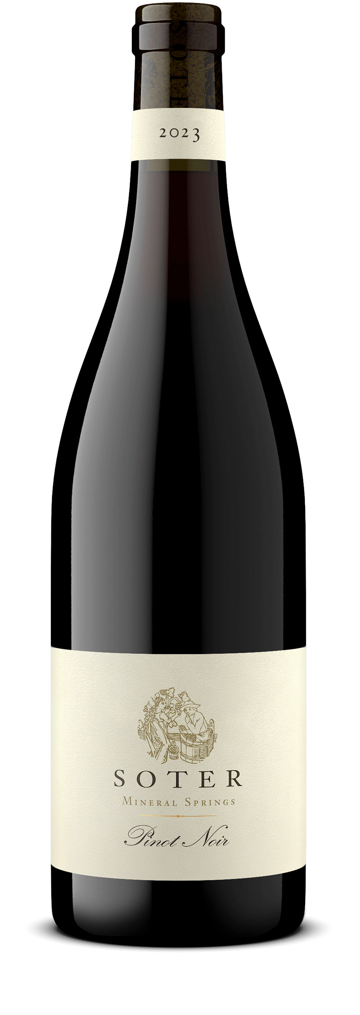 2023 Mineral Springs Wine Label Pinot Noir