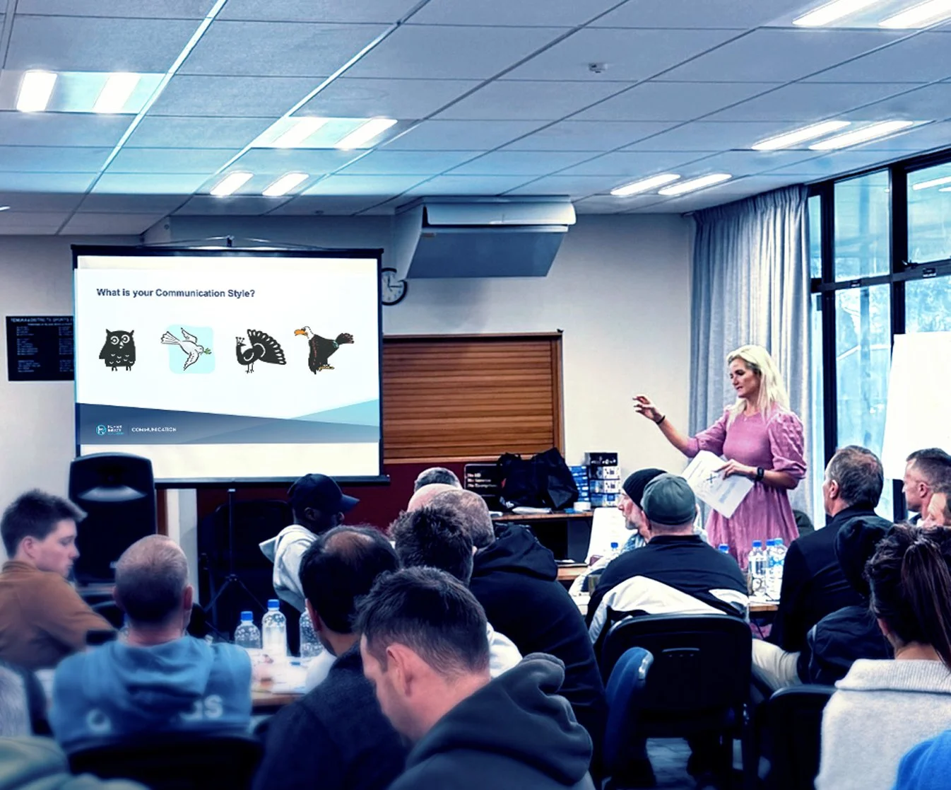 Team workshop, training, The Birds Communication, Amy Jones