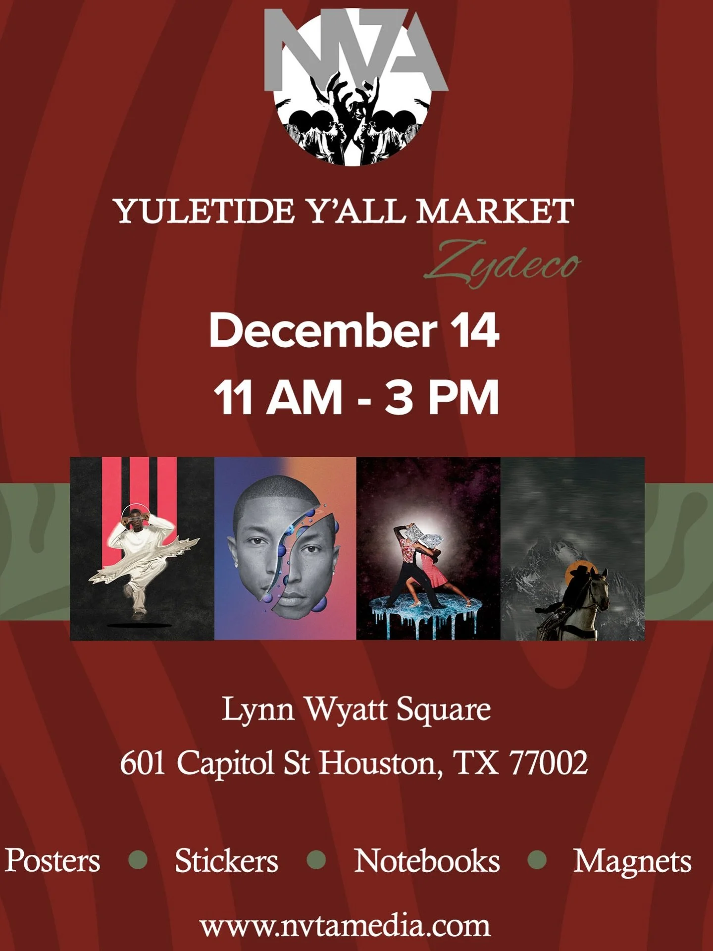 Join us again at Lynn Wyatt Square for another market this Sunday from 11 AM - 3 PM. 

Say wassup, chat and checkout all the vendors at the market!