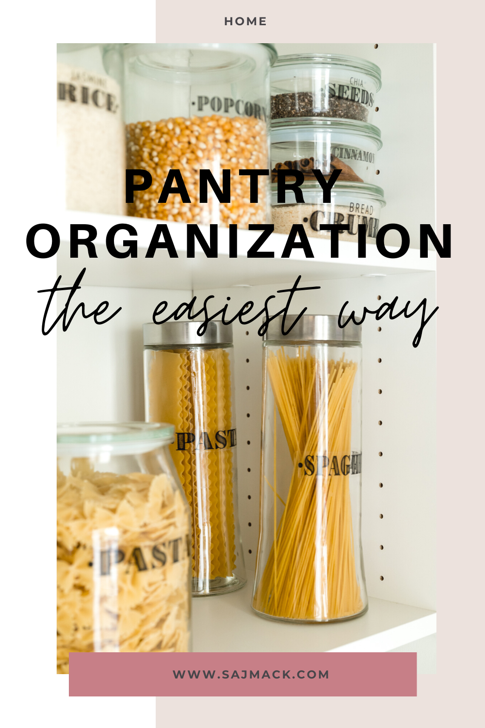 Walk In Pantry Organization Tips — with Saj