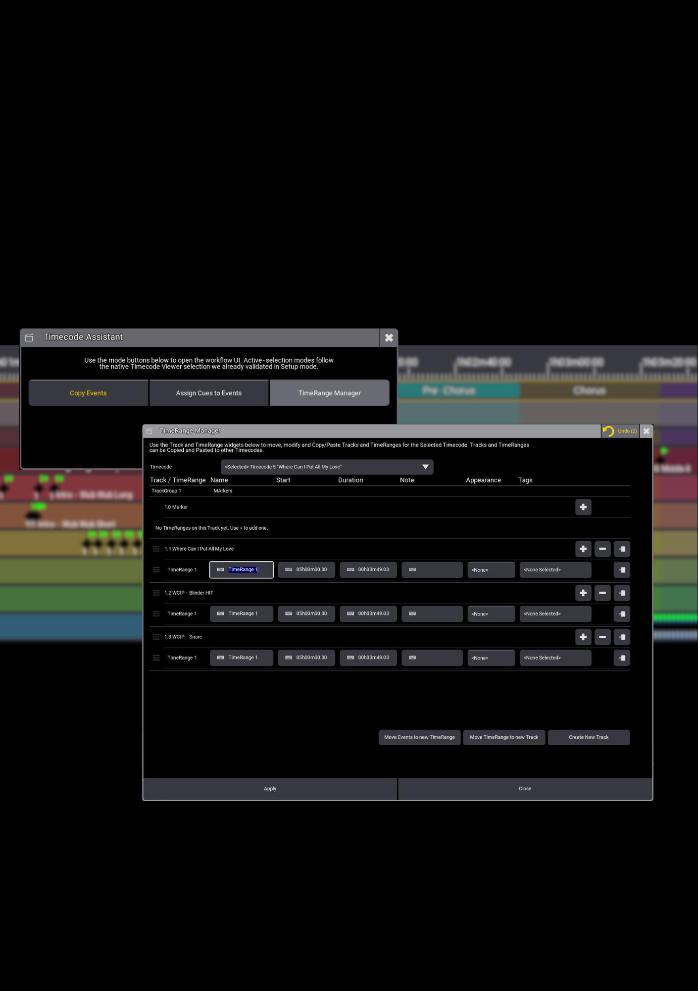 Timecode Assistant