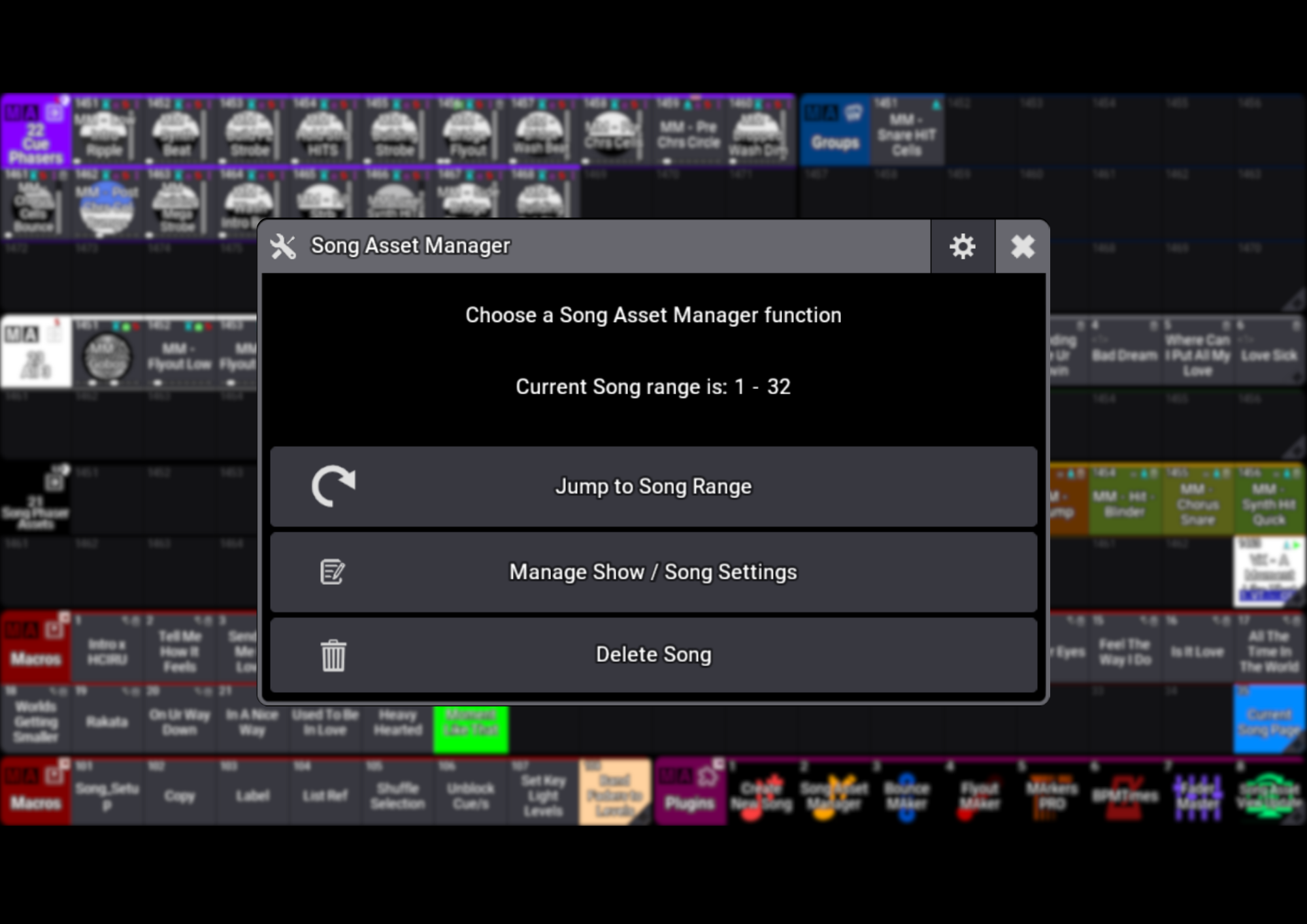 Song Asset Manager