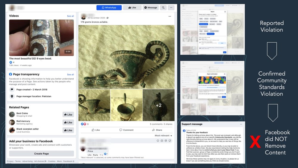 looted bronze piece community standards facebook.jpeg