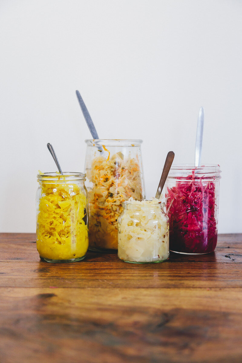 FIVE FLAVOURS OF SAUERKRAUT