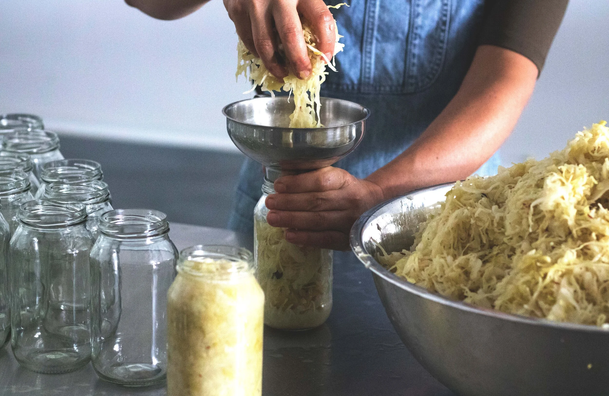 Hand bottled and packed for distribution
